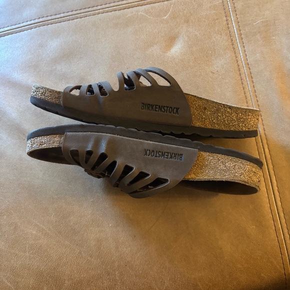 Birkenstock Granada Footbed Sandals 38 Narrow brown leather - Picture 8 of 9